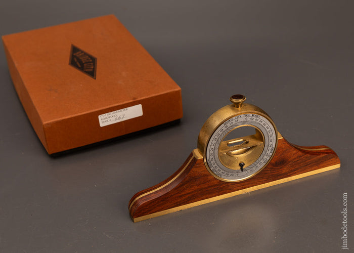 BRIDGE-CITY-TOOL-WORKS-CT-3-Inclinometer-Rosewood-Mint-in-Box-119707