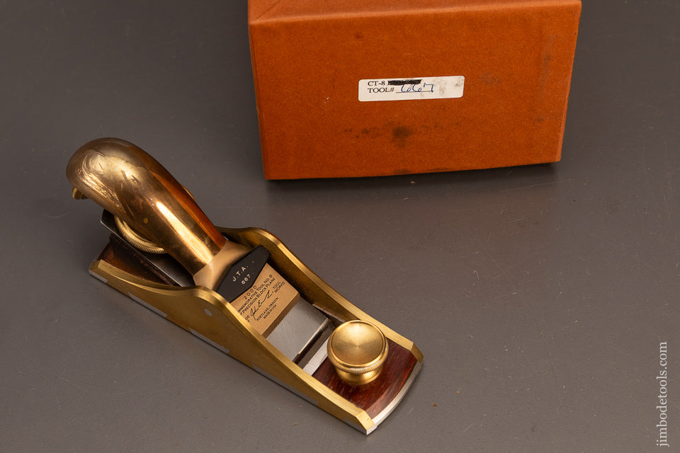 BRIDGE-CITY-TOOL-WORKS-CT-8-Low-Angle-Block-Plane-Near-Mint-in-Box-119723-AS-OF-APR-27