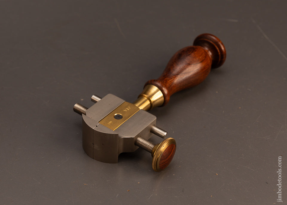 BRIDGE-CITY-TOOL-WORKS-Rosewood-CT-5-Hand-Vise-Near-Mint-in-Box-119725