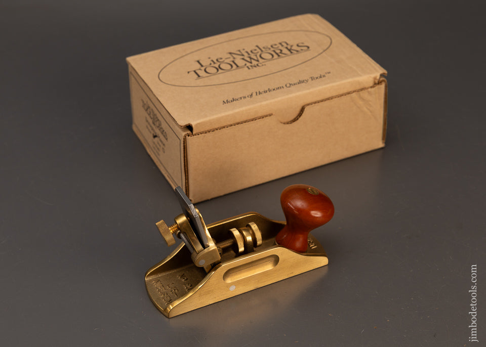 Out-of-Stock-&-Unavailable-LIE-NIELSEN-No.-212-Bronze-Scraper-Plane-Near-Mint-in-Box-119738