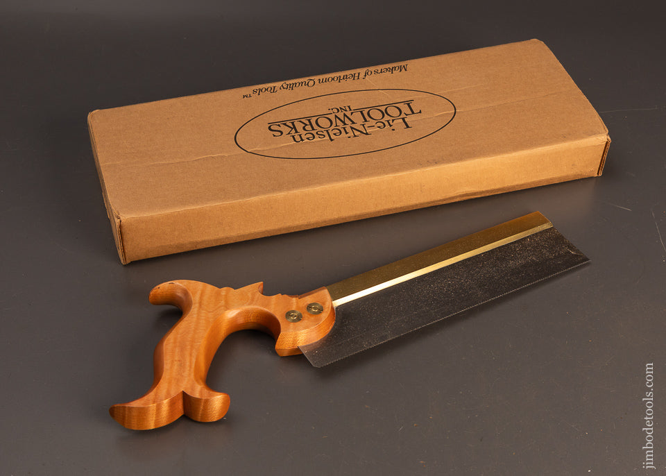 LIE-NIELSEN-Independence-Brass-Back-Dovetail-Saw-Near-Mint-in-Box-119739