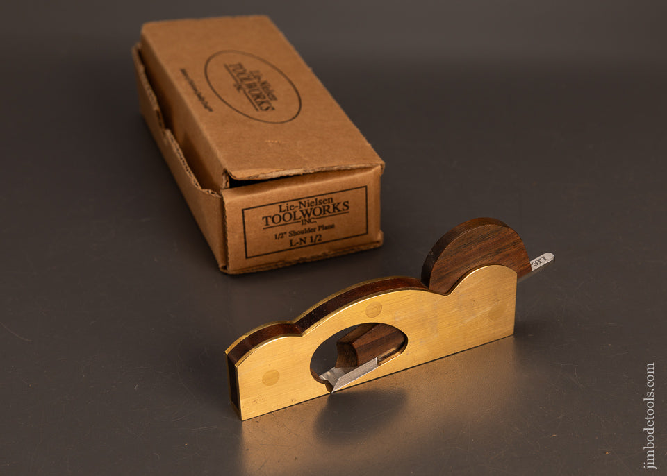 Discontinued-LIE-NIELSEN-1/2-Inch-Shoulder-Plane-Near-Mint-in-Box-119740-AS-OF-MAR-19