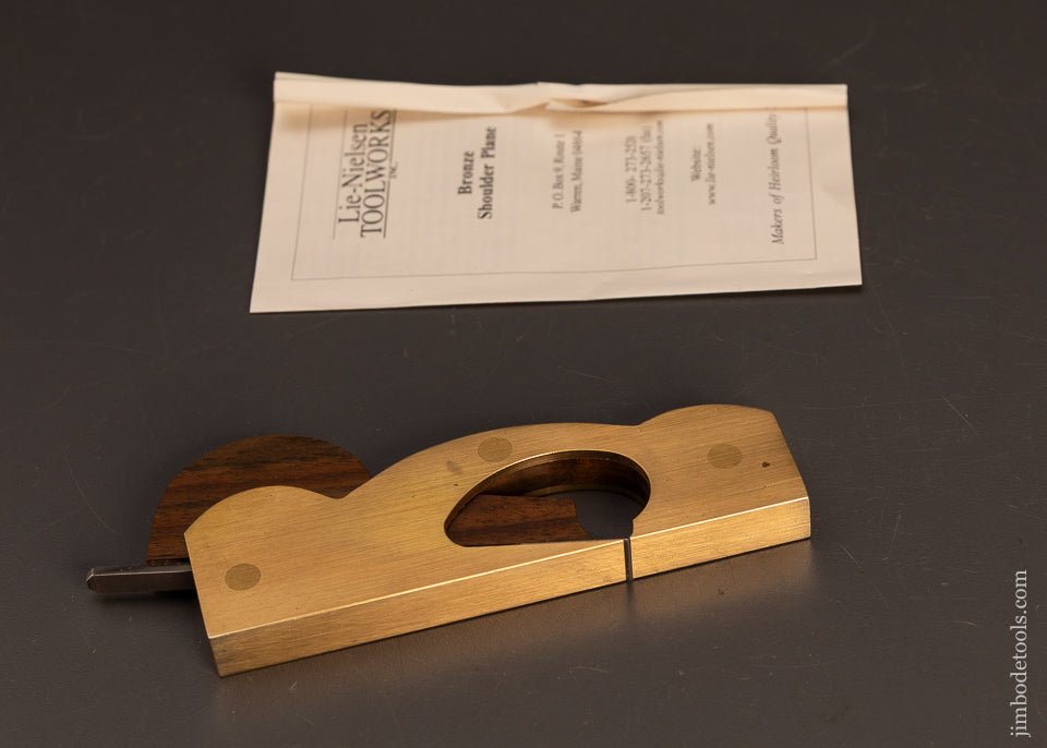 Discontinued-LIE-NIELSEN-1/2-Inch-Shoulder-Plane-Near-Mint-in-Box-119740-AS-OF-MAR-19