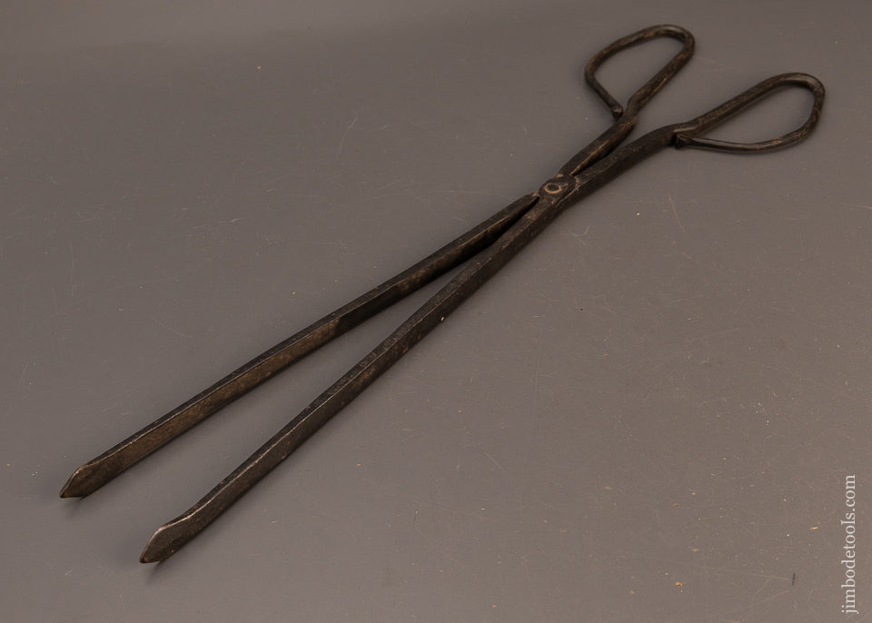 Awesome-18th-Century-22-Inch-Candle-Lighting-Tongs-119768