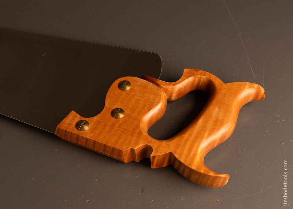 LIE-NIELSEN-Tiger-Maple-Hand-Saw-Mint-in-Box-with-Sheath-119771-AS-OF-MAR-4