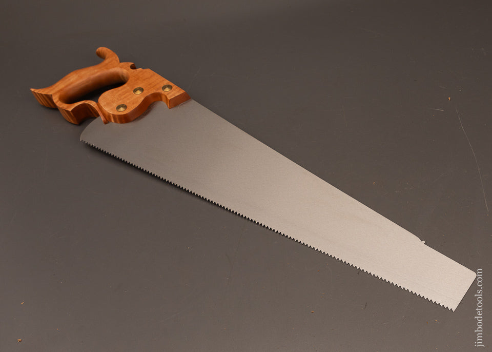 LIE-NIELSEN-Tiger-Maple-Hand-Saw-Mint-in-Box-with-Sheath-119771-AS-OF-MAR-4