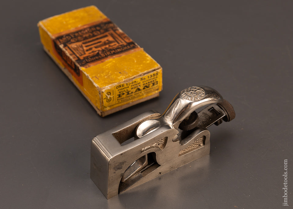 Near-Mint-in-Box-PRESTON-No.-1355-Bullnose-Rabbet-Plane-119779