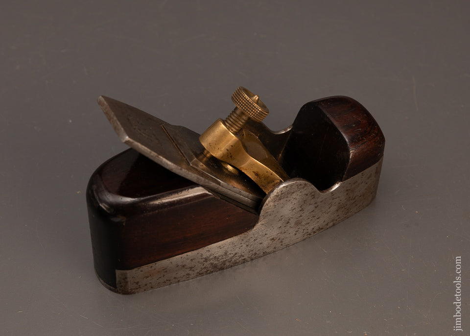 Extra-Fine-MATHIESON-Dovetailed-Rosewood-Infill-Smooth-Plane-119780
