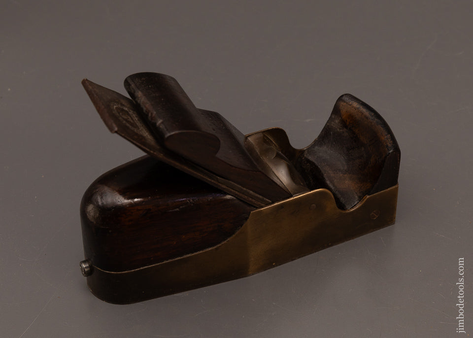 Stunning Gunmetal Rosewood Infill Smooth Plane - 119781