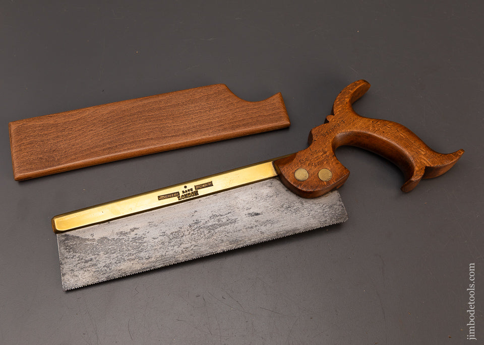 Extra-Fine-J.V.-HILL-LATE-HOWEL-LONDON-Brass-Back-Dovetail-Saw-119783