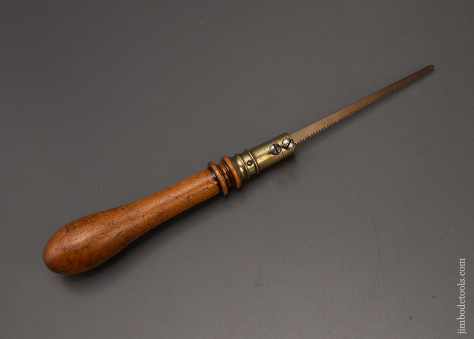 Elegant-English-Boxwood-Pad-Saw-with-New-Blade-119785