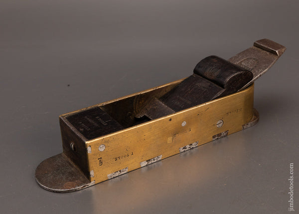 Awesome-Gunmetal-&-Rosewood-Dovetailed-Infill-Miter-Plane-119797-AS-OF-FEB-23
