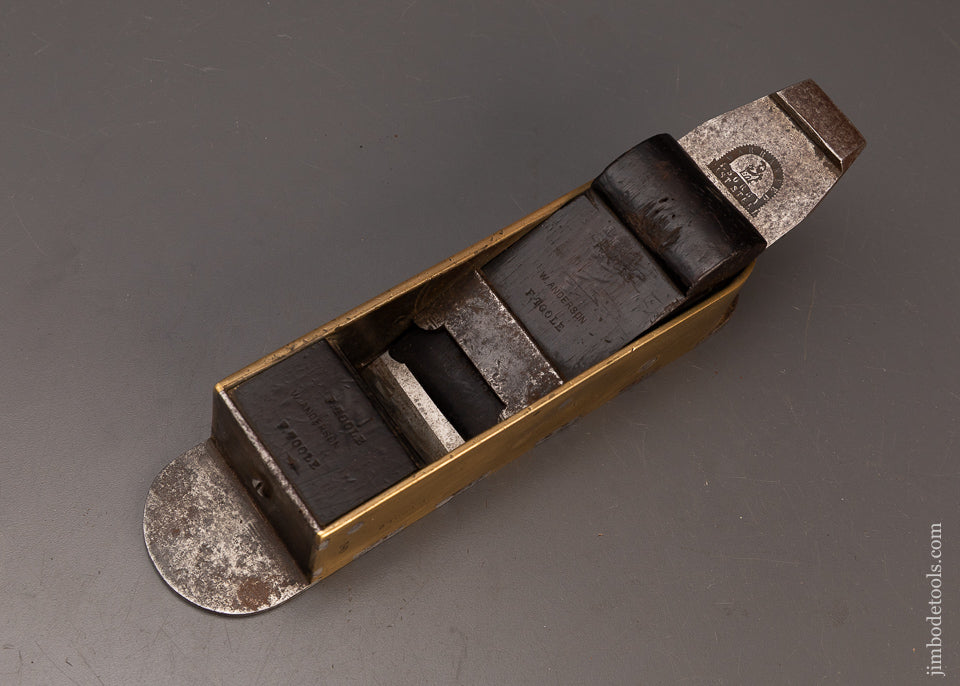 Awesome-Gunmetal-&-Rosewood-Dovetailed-Infill-Miter-Plane-119797-AS-OF-FEB-23