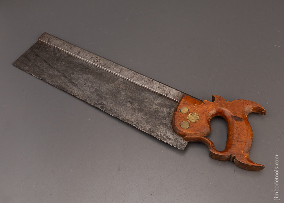 BAKEWELL-&-CO.-MIDDLETOWN,-N.Y.-16-Inch-Back-Saw-Ca.-1853-60-119830