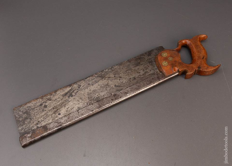 BAKEWELL-&-CO.-MIDDLETOWN,-N.Y.-16-Inch-Back-Saw-Ca.-1853-60-119830