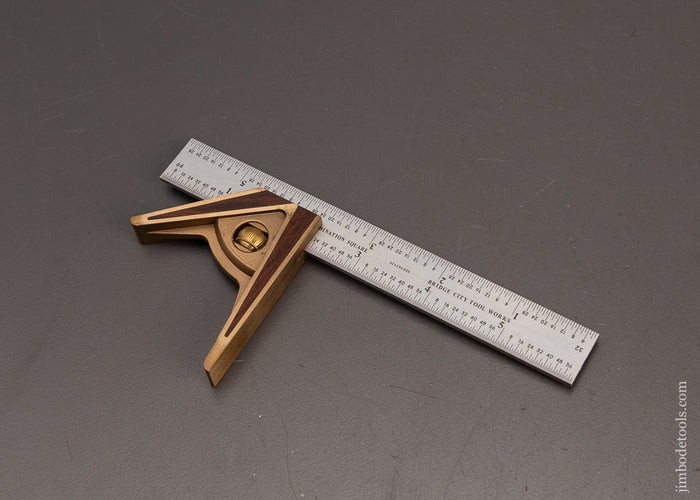 Mint-6-Inch-BRIDGE-CITY-TOOL-WORKS-No.-CS-6-Combination-Square-119837