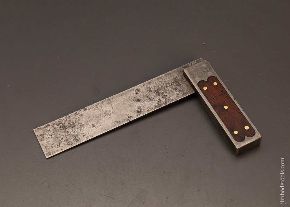 ST.-JOHNSBURY-TOOL-CO.-Rosewood-Infill-6-Inch-Try-Square-119884