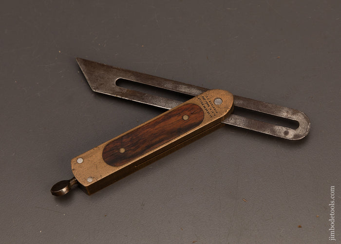 6-Inch-ROBINSON-PATENT-ST.-JOHNSBURY-TOOL-CO.-Rosewood-Infill-Brass-Bevel-Square-119890