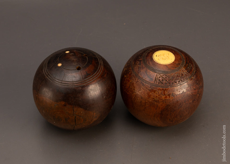 Pair-of-5-Inch-Lignum-Vitae-Bowls-for-Mallet-Heads-119902
