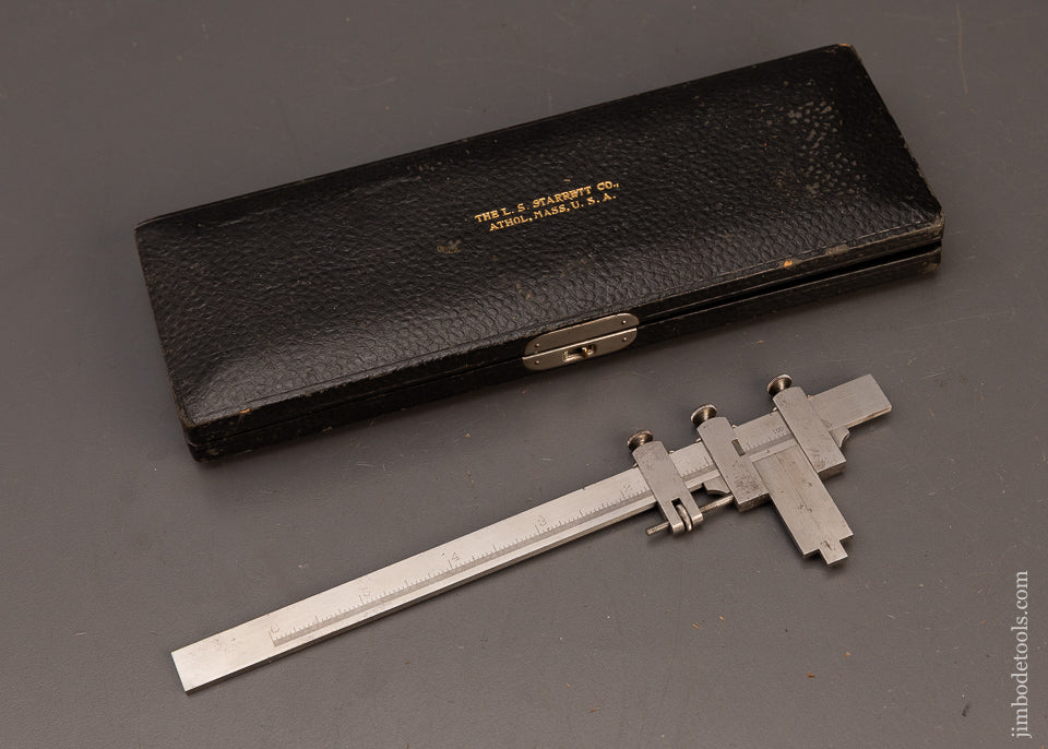 STARRETT-No.-25-Vernier-Calipers-Mint-in-Box-119920