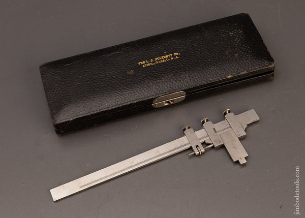 STARRETT-No.-25-Vernier-Calipers-Mint-in-Box-119920