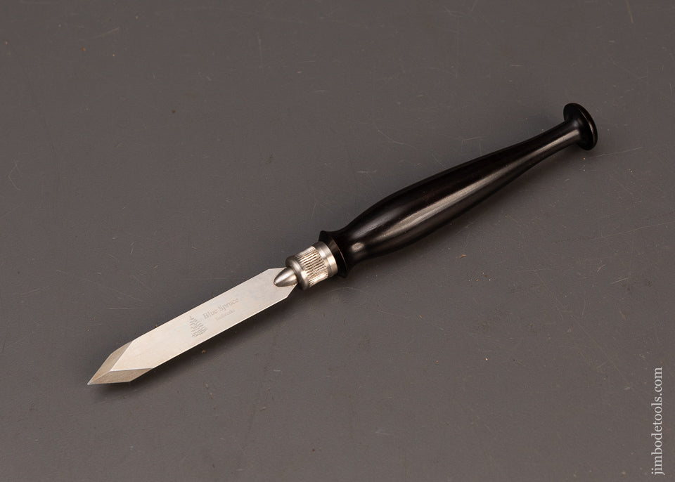 Mint-Ebony-BLUE-SPRUCE-TOOL-WORKS-Marking-Knife-119926