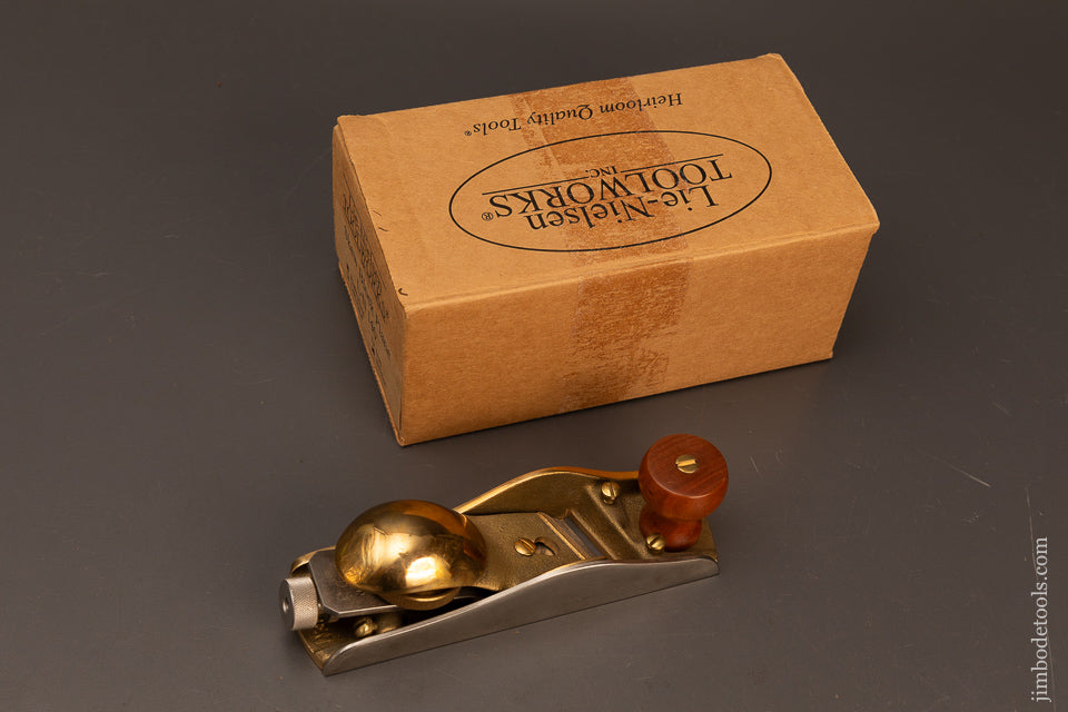 Unavailable-LIE-NIELSEN-No.-140-Skew-Block-Plane-Near-Mint-in-Box-119930
