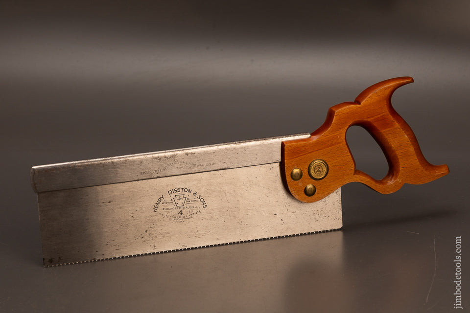 New-Old-Stock-Unused-DISSTON-No.-4-Back-Saw-119933