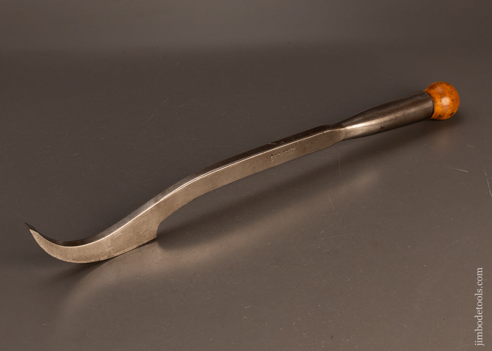 Fine-J.-HOWARTH-1/2-Inch-Swan-Neck-Mortise-Chisel-18-1/4-Inches-Long-119945