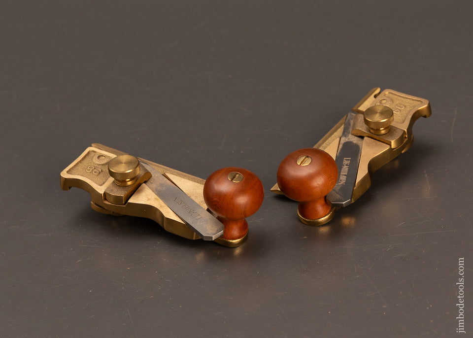 Discontinued-LIE-NIELSEN-No.-98-&-99-Bronze-Side-Rabbet-Planes-Mint-in-Box-119957-AS-OF-MAR-13