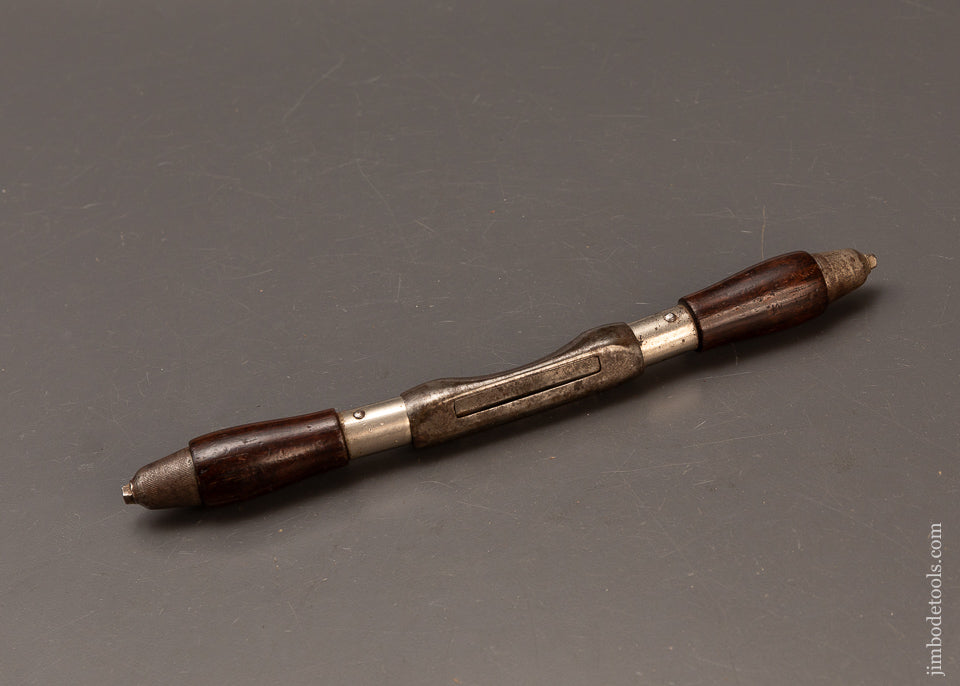Rare-&-Fine-HUMPHREY-PATENT-1882-Spoke-Shave-with-Rosewood-Handles-119974