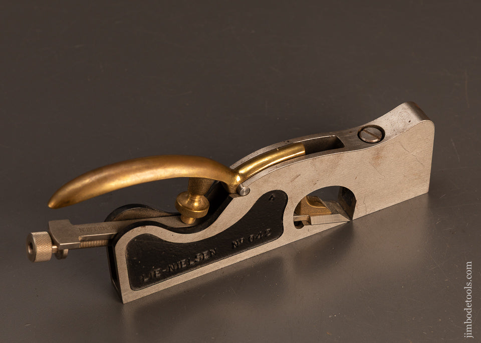 Near-Mint-LIE-NIELSEN-No.-042-Shoulder-Plane-with-Adjustable-Mouth-119986