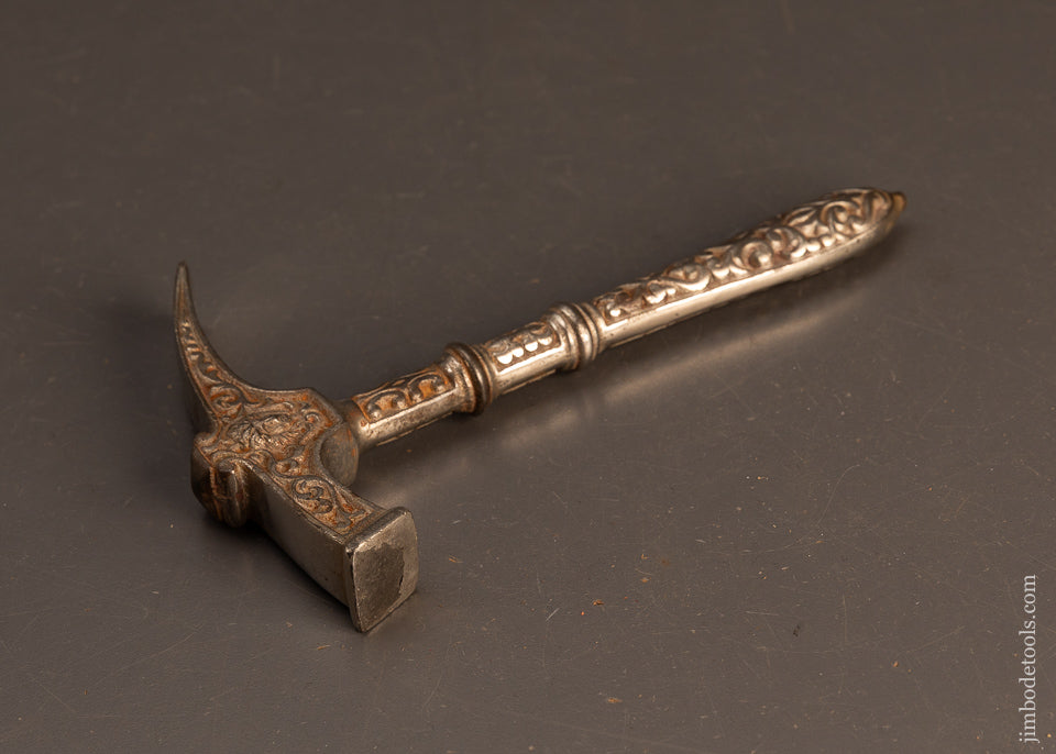 Phenomenal-1901-HENIG-PATENT-Ornate-Hammer-119994
