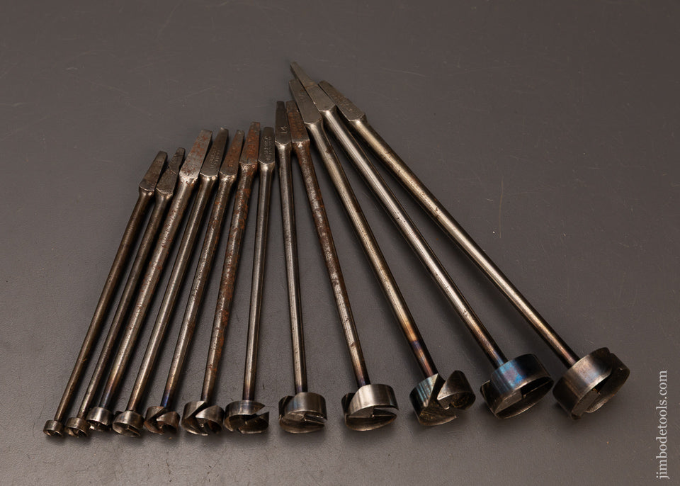 Extra-Fine-Near-Mint-Premium-Set-of-BENJAMIN-FORSTNER-PATENT-Auger-Bits-120000