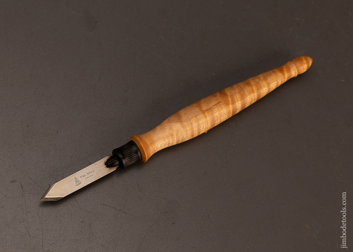 Mint-Tiger-Maple-BLUE-SPRUCE-TOOL-WORKS-Marking-Knife-120015