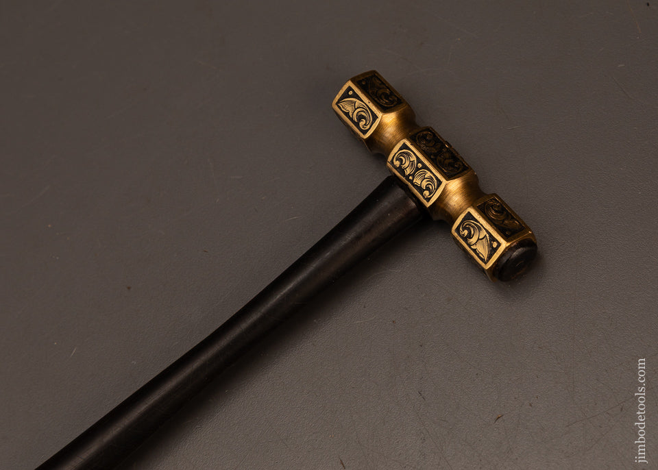 Drop-Dead-Stunning-Deeply-Engraved-Plane-Adjusting-Hammer-With-Ebony-Handle-by-MIKHAIL-DAVYDOV-120021