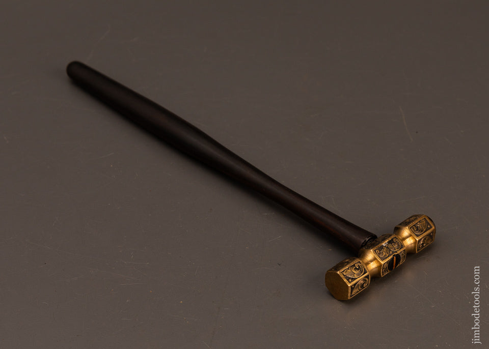 Drop-Dead-Stunning-Deeply-Engraved-Plane-Adjusting-Hammer-With-Ebony-Handle-by-MIKHAIL-DAVYDOV-120021