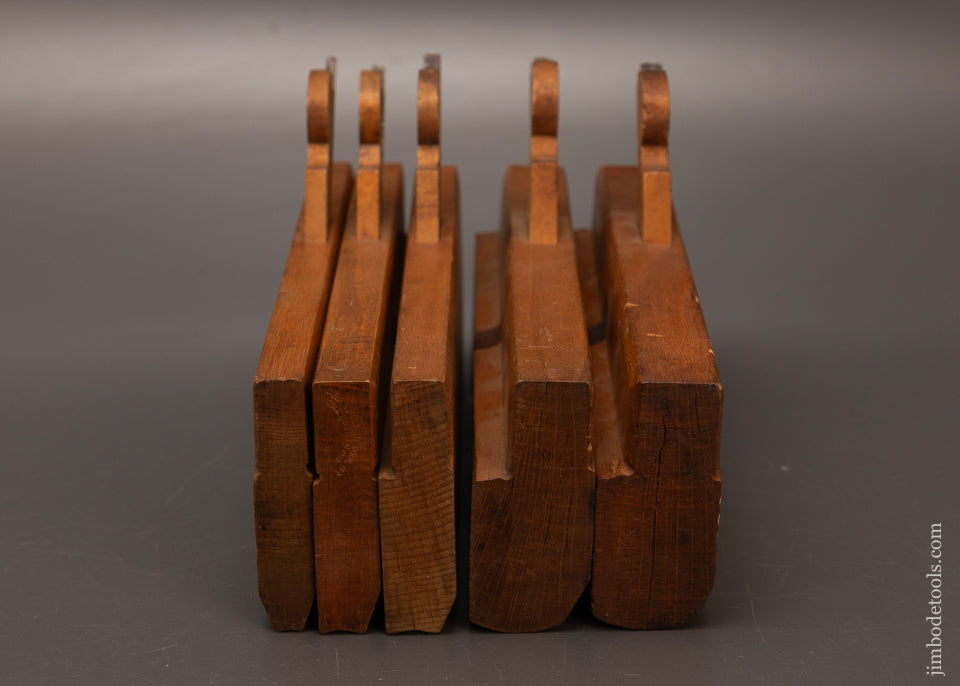 Matched-Set-of-5-Hollow-&-Round-Planes-by-GREENFIELD-TOOL-CO.-120047