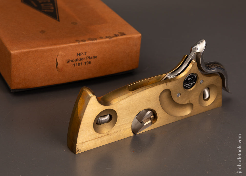 BRIDGE-CITY-TOOL-WORKS-HP-7-Foxtail-Shoulder-Plane-Near-Mint-in-Box-120054