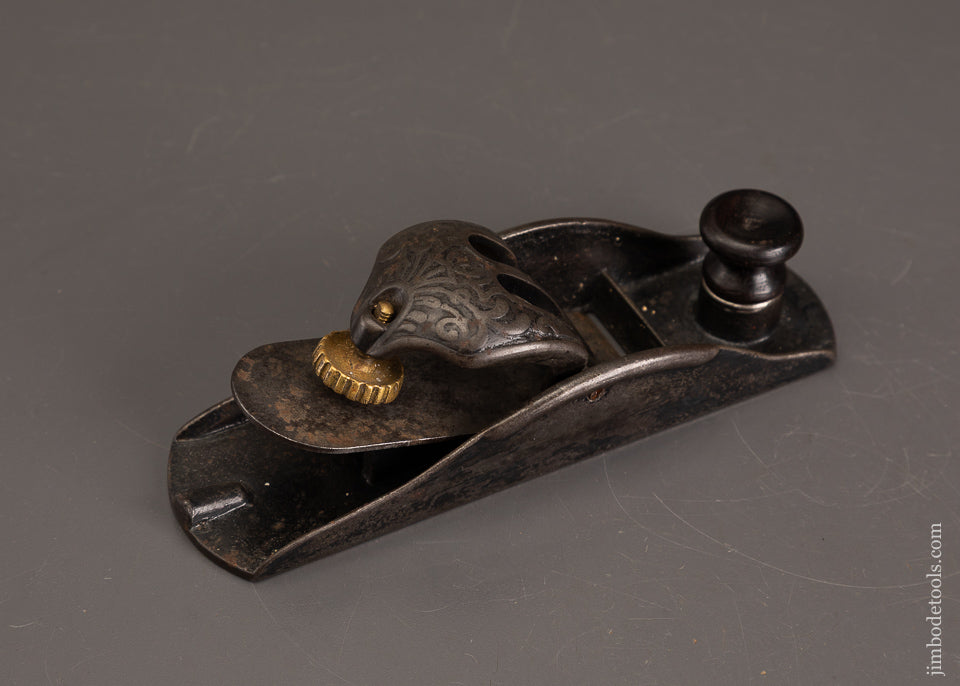 Fine-&-Ornate-STANLEY-No.-110-Shoe-Buckle-Block-Plane-120065-AS-OF-JUNE-29