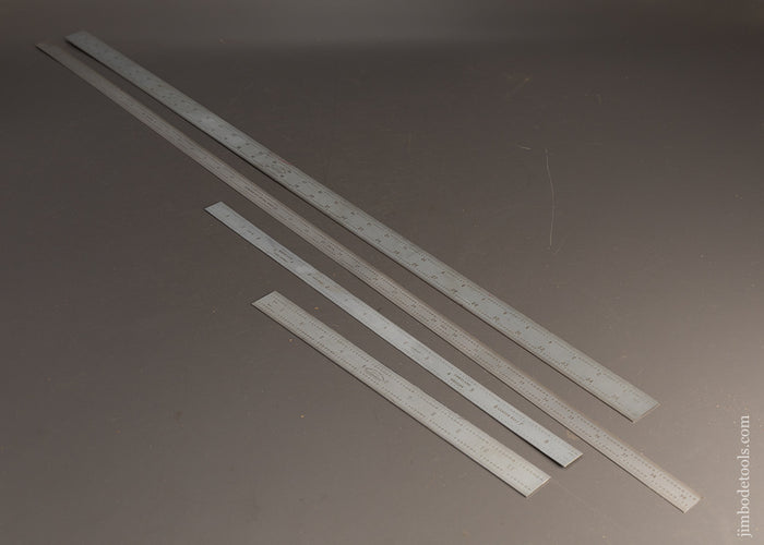 4 BRIDGE CITY TOOL WORKS Stainless Bench Rules - 120074