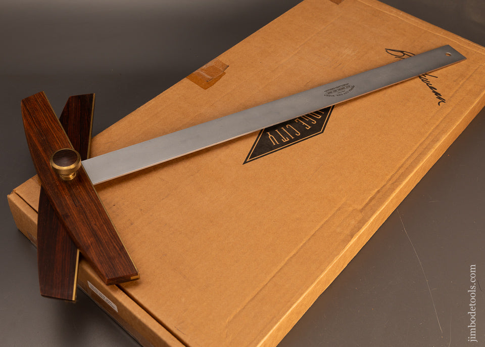 BRIDGE-CITY-TOOL-WORKS-AS-24-Adjustable-Angle-Square-Mint-in-Box-120076