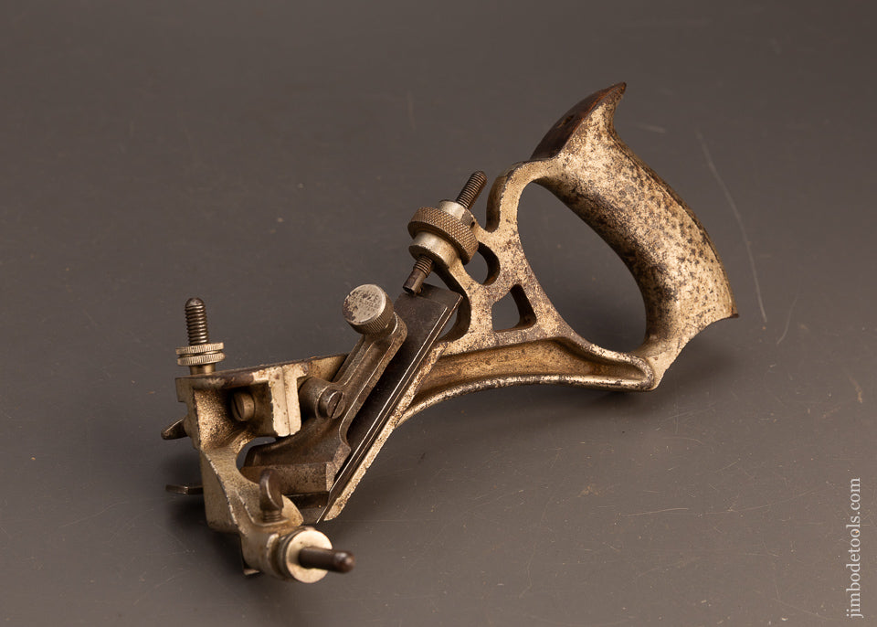 Rare-&-Fine-STANLEY-No.-196-Curved-Rabbet-Plane-120102-AS-OF-APR-29