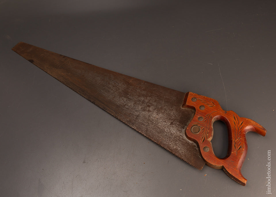 Straight-&-Sharp-DISSTON-No.-D-23-Hand-Saw-120116