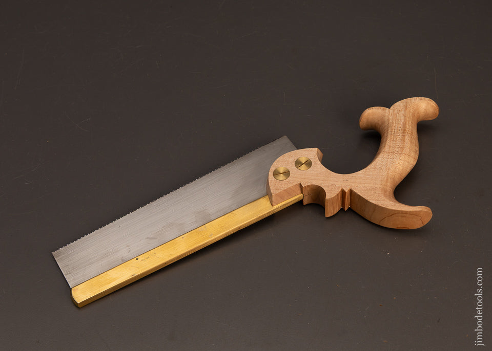 Mint-&-Unused-GREAT-LAKES-TOOL-WORKS-Brass-Back-Dovetail-Saw-120144