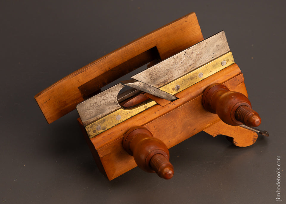 Remarkable-Crisp-REED-UTICA-Solid-Boxwood-Plow-Plane-120171