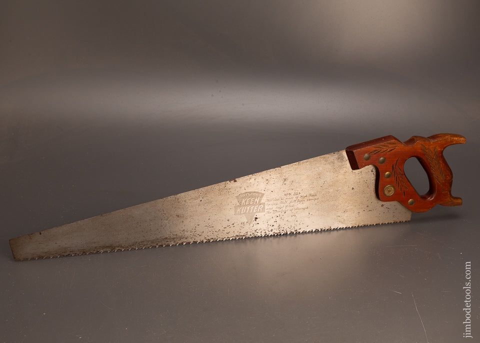 Extra-Fine-Straight-&-Sharp-KEEN-KUTTER-No.-K32S-Rip-Hand-Saw-Spring-Steel-120173