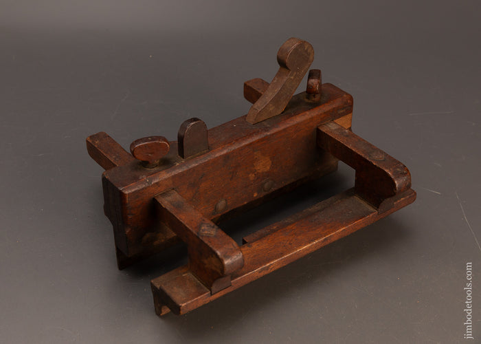 18th-Century-I.-LINDENBERGER-Yellow-Birch-Plow-Plane-Fine-120180