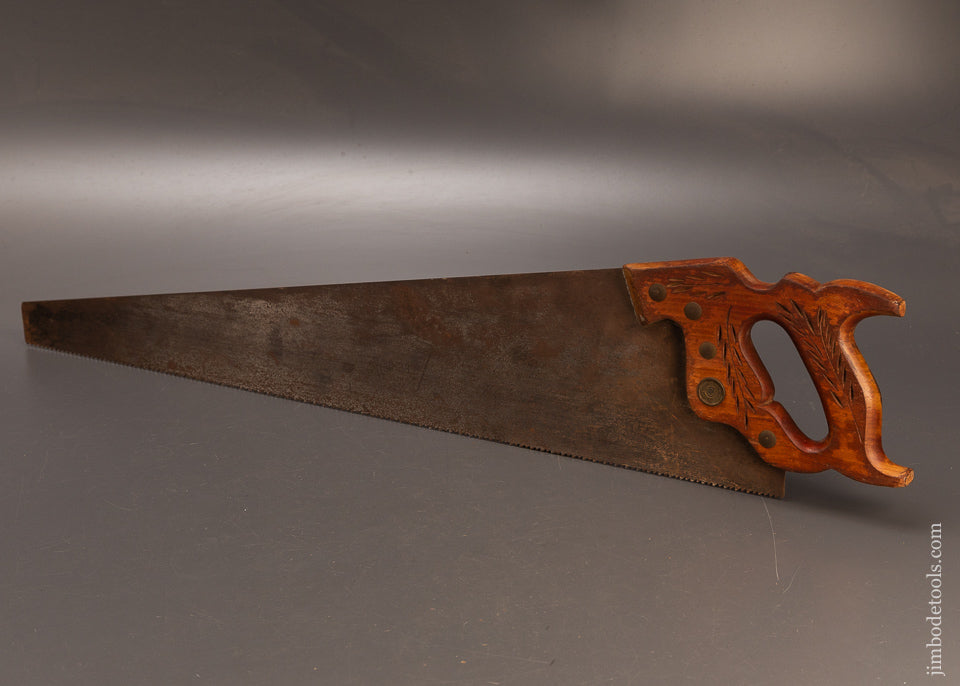 Straight-&-Sharp-DISSTON-No.-D-23-Hand-Saw-120193