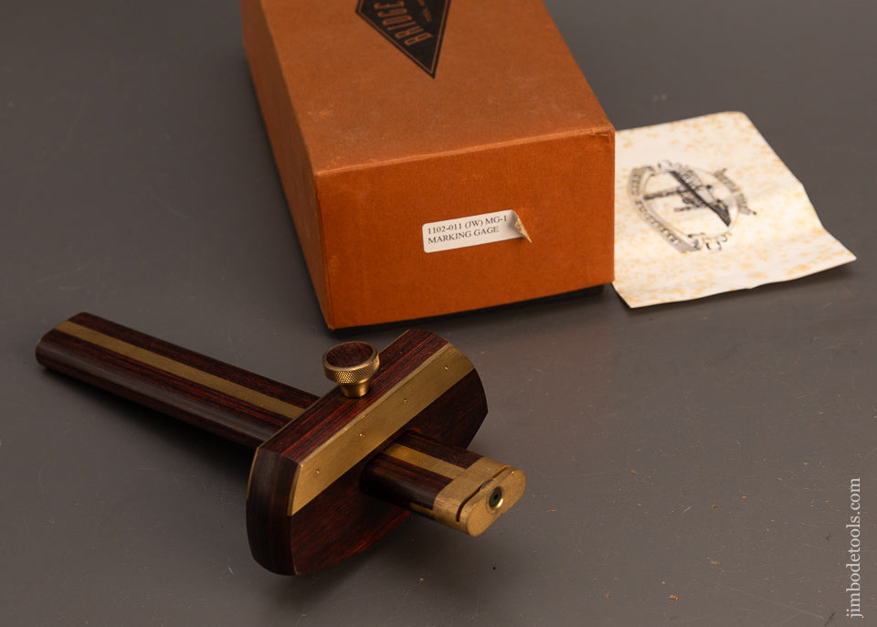BRIDGE-CITY-TOOL-WORKS-MG-1-Marking-Gauge-Mint-in-Box-120207
